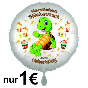 1-Euro-Ballon-Happy-Birthday-Schildkroete-Geschenk-zum-Geburtstag